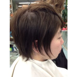 大人可愛いショートスタイル