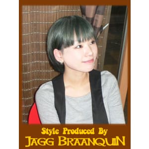 ショートマッシュ＋モスグリーンのグラデーションカラー - JAGG BRAANQUIN【ジャグブランキン】掲載中