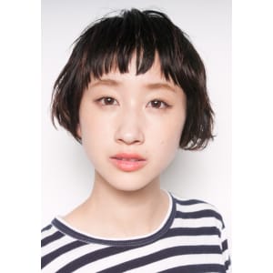 【ANTI】眉うえ前髪が可愛いキュートなボブ（WAKO）