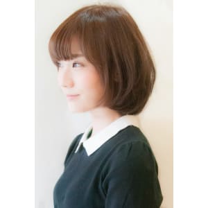 ナチュラルボブでシンプルに♪ｍ☆