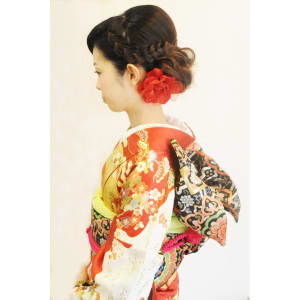 艶やか振袖★ヘアセット★