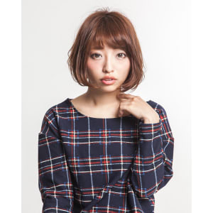 大人かわいい☆ふんわりボブ
