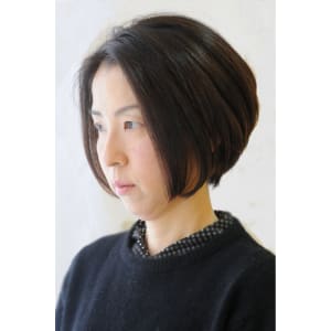 ☆大人前下がりボブ