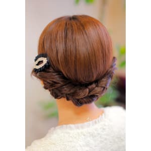 シンプルアップ♪ ルーズシニオン☆結婚式&２次会用アップ♪♪