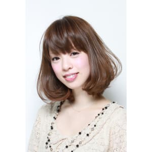 ワンカール　Ａラインボブ　スタイル - gift hair salon【ギフト】掲載中