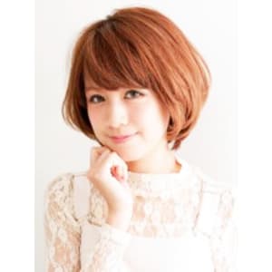 キュートフェミニンボブ