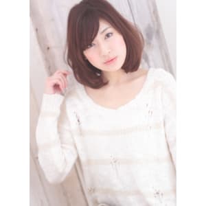 大人キレイなボブ　ボブディ　ナチュラルグラデーションカラー