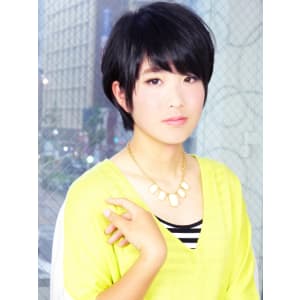 【松田】 黒髪女子マッシュショート