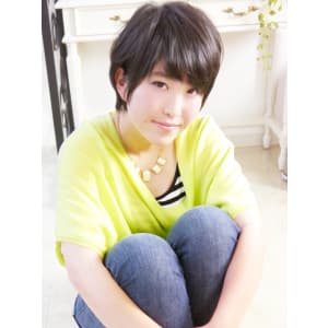 【松田】 黒髪マッシュショート
