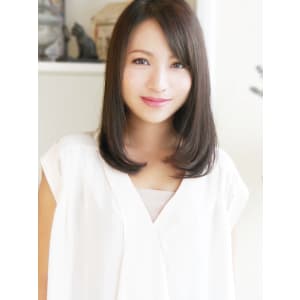 【ジュレベール杉下】黒髪爽やかセミディ☆