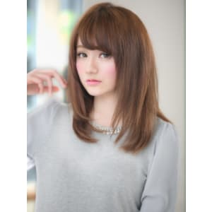【VIALA 自由が丘】愛され内巻きストレート