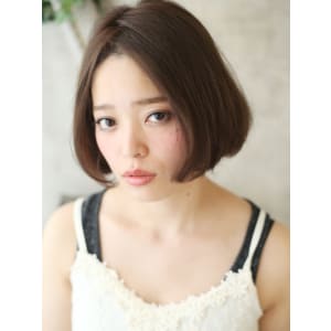 甘カラ愛されショートｘ大人可愛いストレート