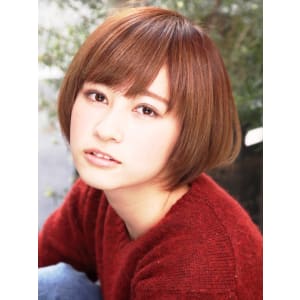 ★小顔ショートボブ★rakurakuスタイリング★