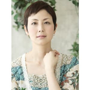 ボーイッシュなショートは短め前髪でアクセントを - 美容室 コミュニティサロン と和×美髪 巣鴨店【ビヨウシツ コミュニティサロントワ ビガミ スガモテン】掲載中