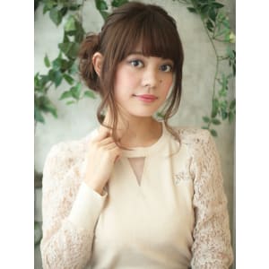 ☆大人かわいい♪ルーズなねじりアップ☆