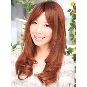 愛されゆる巻きでモテ愛され★オレンジベージュ