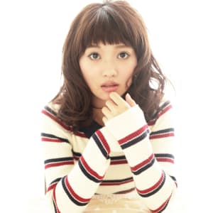 ♪大人かわいい♪マッシュバング♪可愛いカール♪