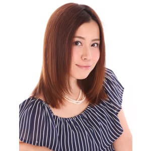 おとな美人～ヌーディーナチュラルストレートスタイル～