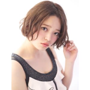 甘カラ愛されショートｘ大人可愛い　巻き髪カール