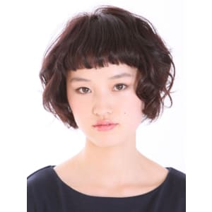 ランダムカール＆短めバングでラブリーを満喫！！