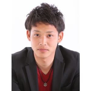 大道メンズナチュラルショート×ナチュラルツーブロック