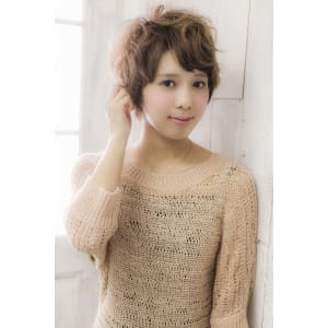 【prize池袋店】大人可愛いコットンパーマショート