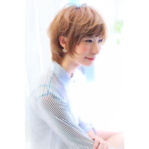 ~RUCE~耳かけショート★トップふんわり×ぜっぺき解消