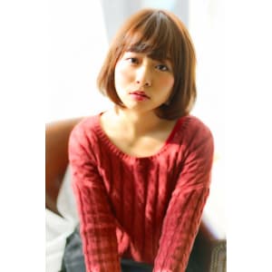 今のボブはシンプルがルール!!水原希子風ピュアボブ★ - LOREN【ローレン】掲載中