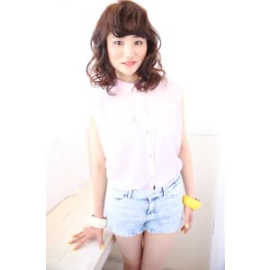☆小顔になれる！ミディアムレイヤーカール☆