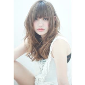 カジュアルフェミニンな大人ロング　デジタルパーマs-39