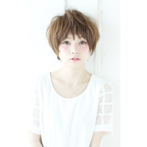 大人可愛いフェミニンショート【N-222】