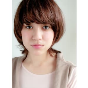 外人風マッシュウルフ