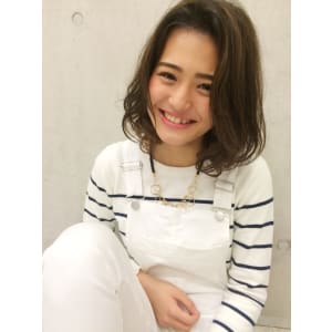 ミントアッシュハイライトボブ