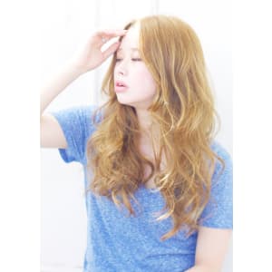 外国人ヘアスタイル風ハイトーンウェーブ【N-231】