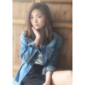 【RIMA】HARUKI 外国人風☆ラフなニュアンスセミディ
