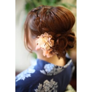 浴衣レンタル ヘアメイク みなとみらい馬車道日本大通り　花火