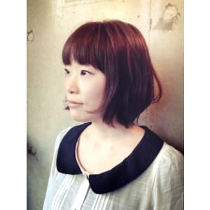 ふんわりレイヤーボブ