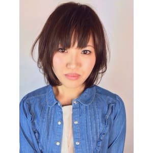 ふんわりショートボブ　『1+ＵＮＰＬＵＳ　アンプリュス　』