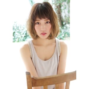 おすすめ　フェミニンボブ　担当 森
