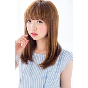 簡単再現☆ナチュラルストレート