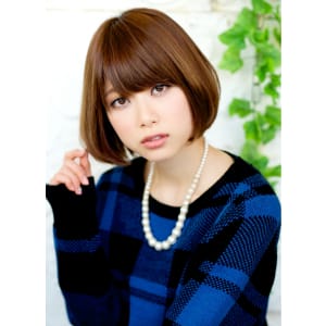 スイートストレート×エンジェルグロスカラーボブ