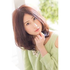 お手軽！ナチュラルミディボブ　　担当　大柳