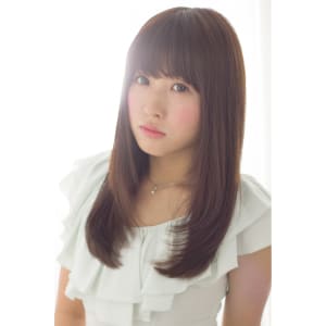 お手入れ簡単！ツヤツヤストレート