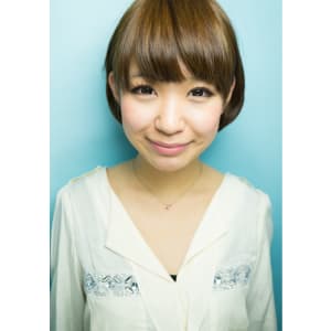 耳かけかわいい☆ショートボブ　担当 森