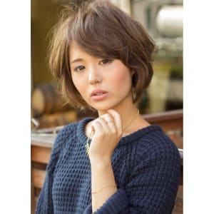 ナチュラル×くせ毛風　☆やわかボブ☆