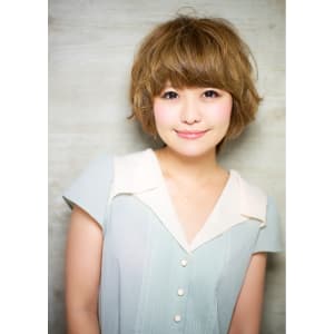 お手入れ簡単！ S/S フェミニンショート　