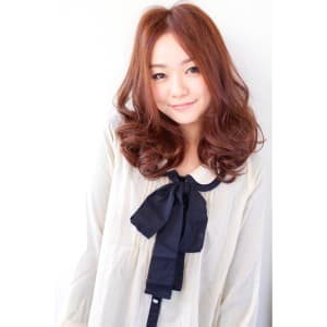 大人ガーリーパーマ　担当 森