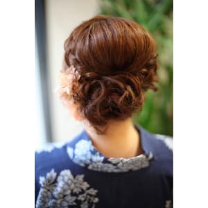 ヘアアップ♪浴衣着付け 関内　レンタル　花火大会元町中華街　