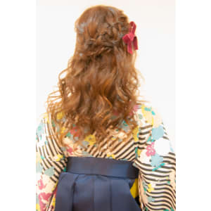 卒業式袴着付け　ヘアセット♪横浜関内　桜木町みなとみらい