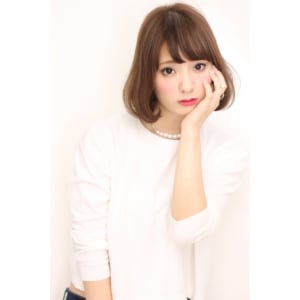 ☆5分間スタイリング☆透明感ボブ